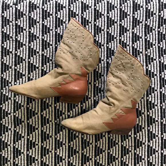 vtg starlet boots, 7 - Picture 1 of 13